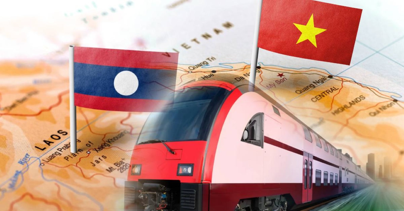 ការសាងសង់ផ្លូវដែកដំបូងតភ្ជាប់ឡាវ និងវៀតណាម គ្រោងចាប់ផ្តើមនៅឆ្នាំ២០២៦ដែលនឹងអាចឱ្យឡាវប្រើប្រាស់កំពង់ផែសមុទ្រ