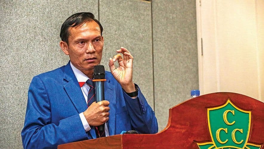 លោកឧកញ៉ាចេង ខេង នាយកគ្រប់គ្រងនៃក្រុមហ៊ុន CPL Cambodia Property