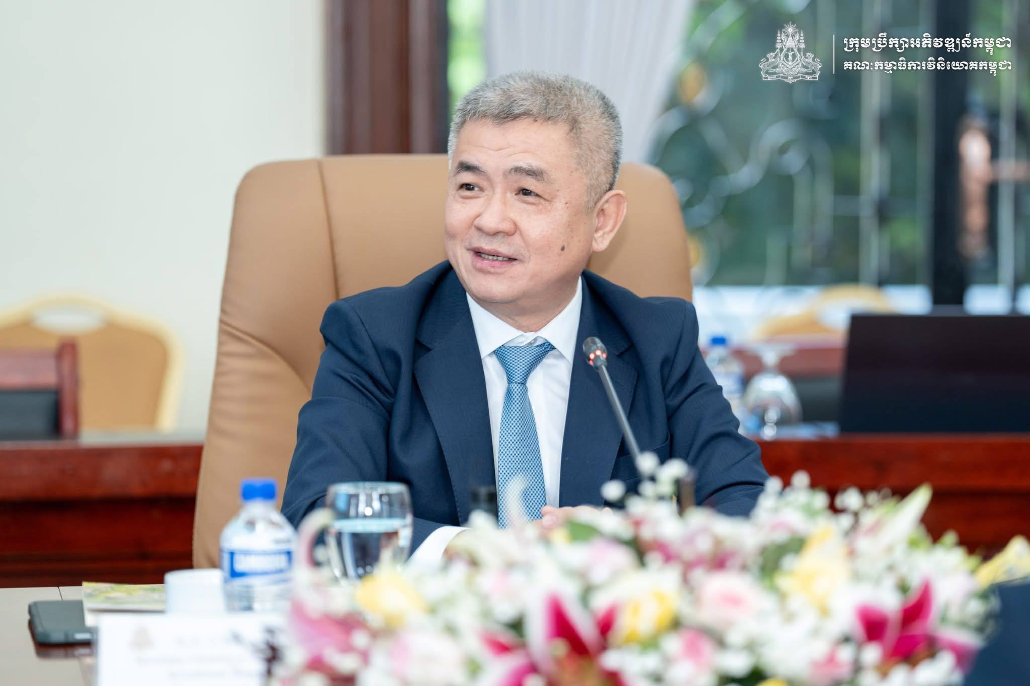 លោកជា វុទ្ធី អគ្គលេខាធិការគណៈកម្មាធិការវិនិយោគកម្ពុជានៃក្រុមប្រឹក្សាអភិវឌ្ឍន៍កម្ពុជា