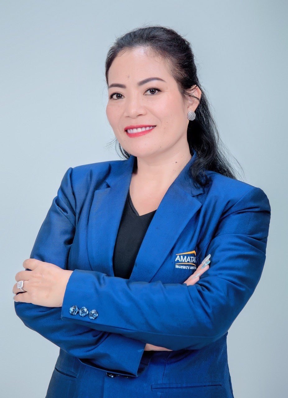 លោកស្រីតាំង ហួរអគ្គនាយិកាក្រុមហ៊ុនAmatak Property Service Co, Ltd