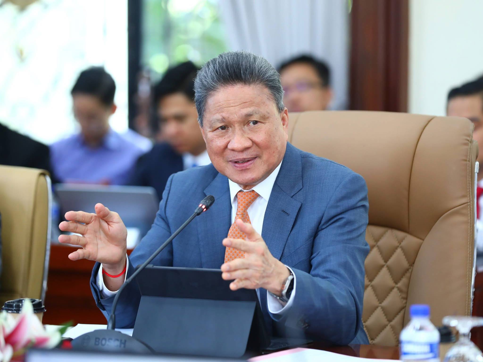 លោកឧបនាយករដ្ឋមន្រ្តី លោកស៊ុន ចាន់ថុល អនុប្រធានទី១ក្រុមប្រឹក្សាអភិវឌ្ឍន៍កម្ពុជា