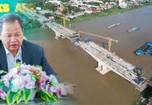 ក្រសួងពិភាក្សាលើការតភ្ជាប់ហេដ្ឋារចនាសម្ព័ន្ធក្រោមផ្លូវថ្មើរជើងនៃគម្រោងសាងសង់ស្ពានឆ្លងកាត់ទន្លេបាសាក់