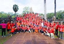 Celebrating the Angkor Equinox Event! Angkor Forest Cycling Route Popularity Soars