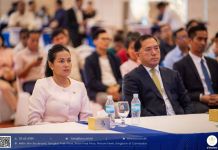 លោកជំទាវឧកញ៉ាគង់ សំណាងបង្ហាញពីភាពជោគជ័យនៃការបោះផ្សាយមូលបត្ររបស់បុរីវិមាន សំណាង